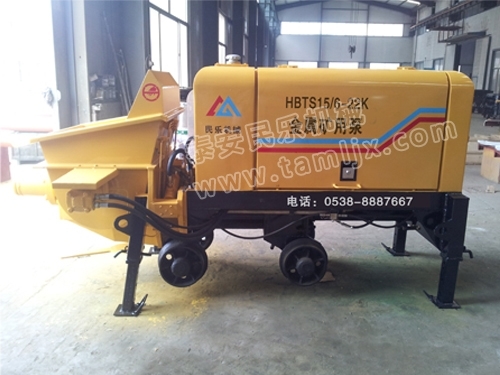 礦用濕噴臺(tái)車(chē)，礦用混凝土泵，礦用攪拌機(jī)發(fā)貨